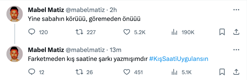 mabel matiz den kis saati uygulamasi isyani